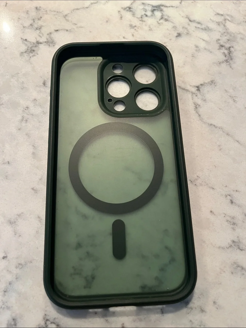 Matte Forest Green MagSafe-Compatible iPhone Case Apple 15 Pro